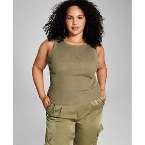 And Now This Now This Trendy Plus Size Sweater Tank Top